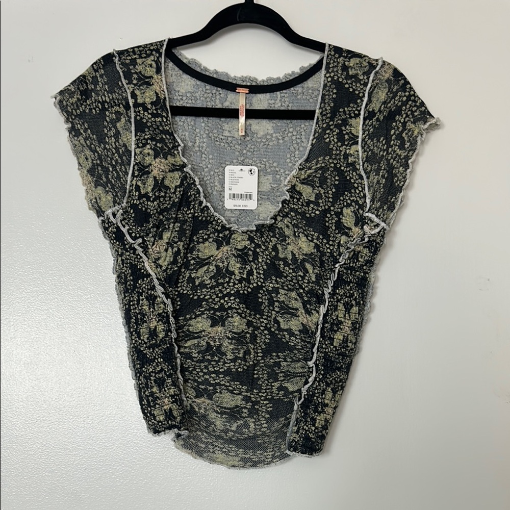 Floral Lace Women's Top